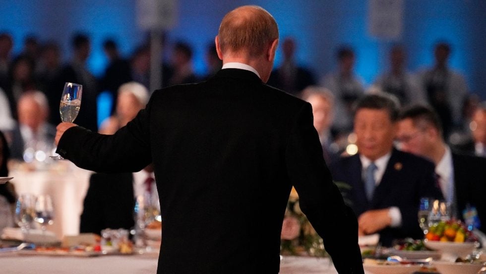 Ο Βλαντιμίρ Πούτιν στη σύνοδο των BRICS